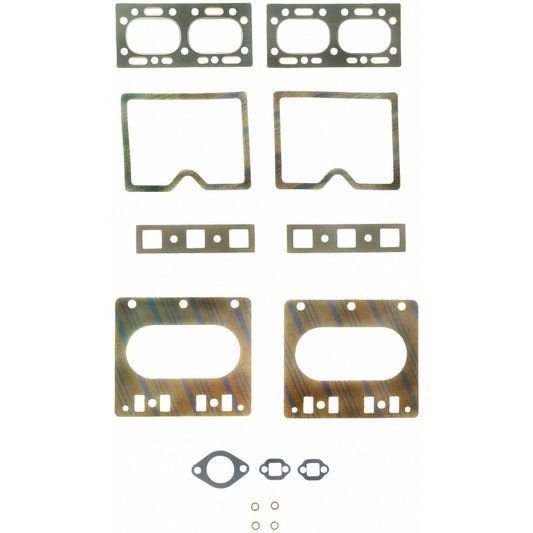 Fel-Pro HS 7625 B engine cylinder head gasket set showing multiple gaskets and sealing components for vehicle engine.