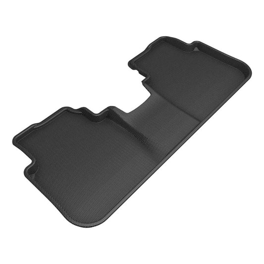 Black 3D MAXpider Honda CR-V 2023+ Kagu 2nd row rubber floor mat showing textured surface and custom fit design.