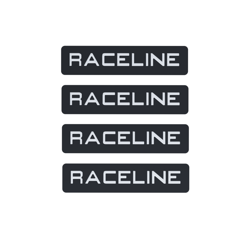 Raceline 960MB silver snap-in wheel center cap, close-up showing sleek finish and secure snap-in design for vehicle wheels