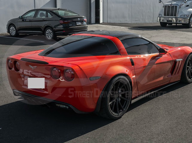 *IMPERFECTION / DISCOUNTED* 2005-2013 CORVETTE C6 | CARBON FIBER TOP TARGA ROOF PANEL