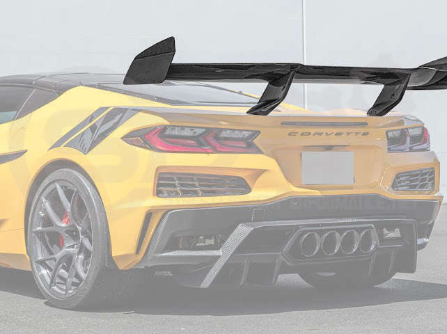 2023-UP CORVETTE C8 Z06 | ZR1 STYLE REAR WING SPOILER