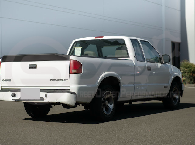 1994-2004 Chevrolet S-10 Street Series MATTE BLACK Rear Tailgate Trunk Spoiler Wing
