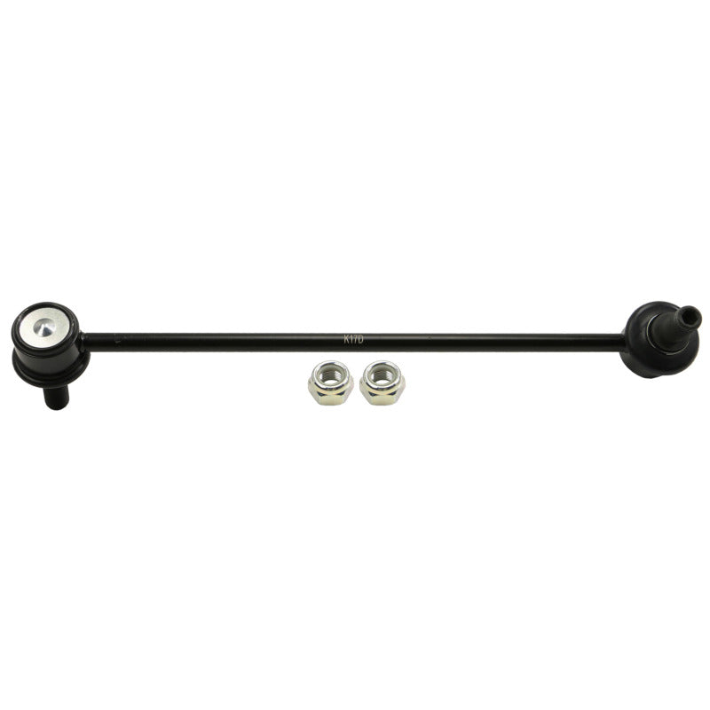 Moog front left sway bar endlink kit for Suzuki XL-7 2007-2009, showing the sway bar link with bushings and mounting hardware.