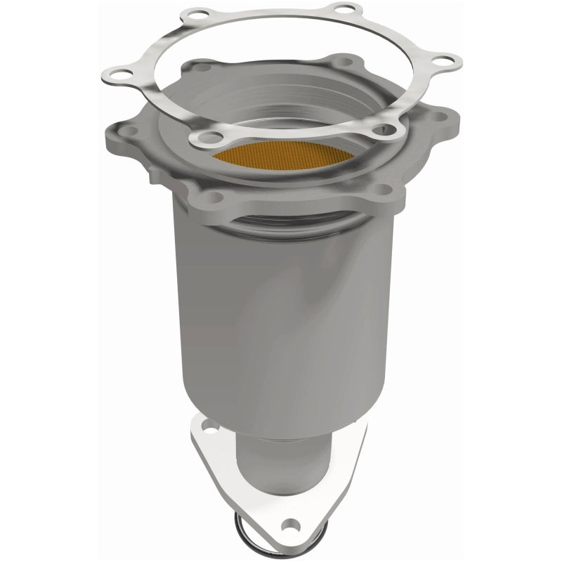 MagnaFlow catalytic converter for 1997 Infiniti QX4 3.3L, direct fit exhaust component shown in the image.