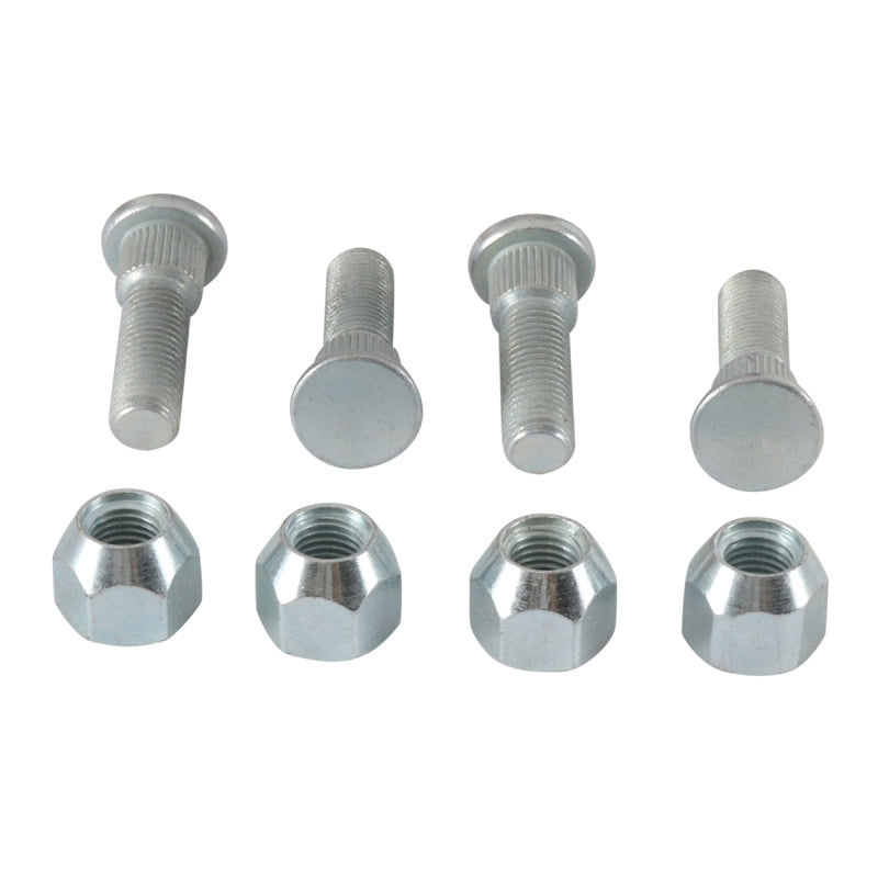 QuadBoss rear wheel stud and nut kit for Yamaha YXR700 Rhino 4x4, featuring durable wheel studs and nuts for ATV maintenance.