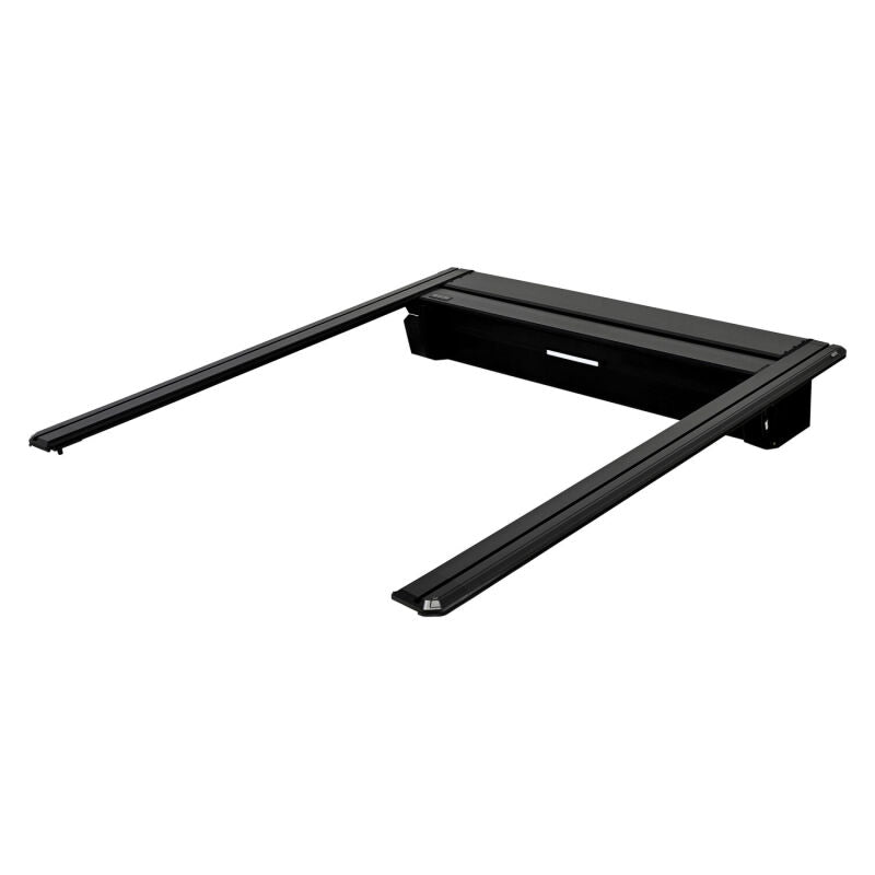 Westin electric retractable tonneau cover on a 6.4ft bed Ram 1500 truck in black, designed for new body 19-26 models.