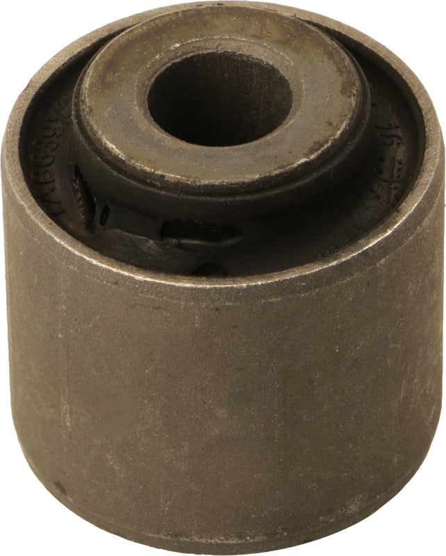 Moog rear arm to knuckle bushing kit for Mitsubishi Endeavor 2004-2011, showing the bushing component on a clean surface.