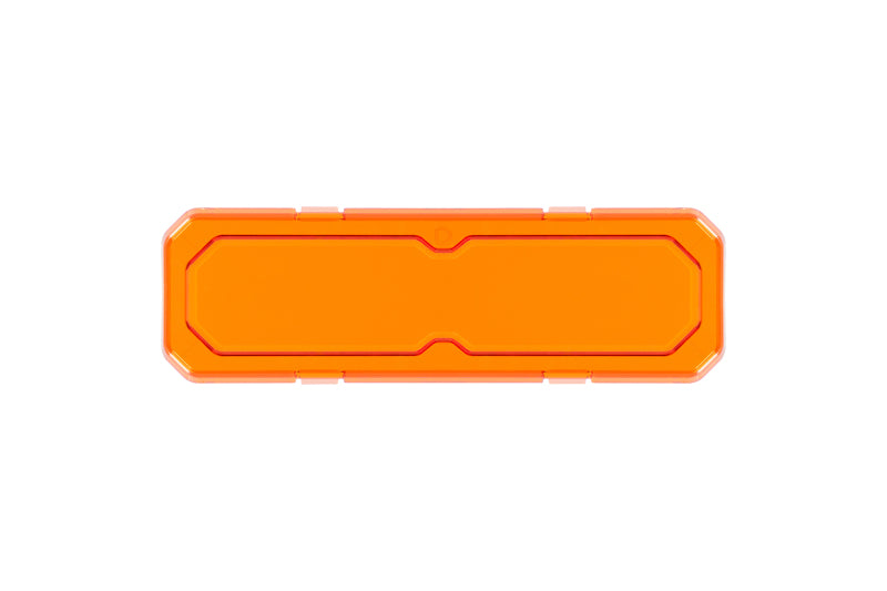 Diode Dynamics SS6 Cover Standard Amber for automotive LED lights, shown with the amber cover and wiring connection.