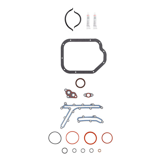 Fel-Pro Infiniti G35 CS 9508 engine gasket set with multiple gaskets and seals for engine conversion repair.