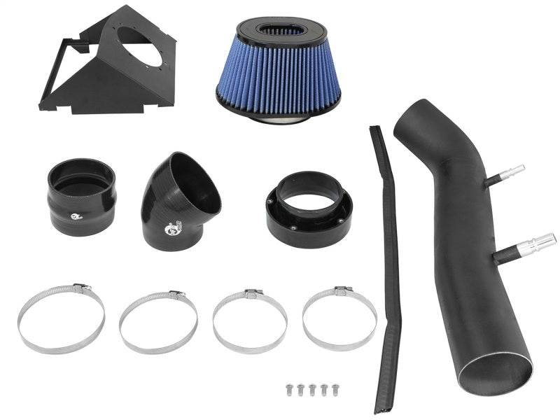 aFe MagnumFORCE Stage-2 Pro 5R cold air intake for 2015 Ford F-150 5.0L V8 engine, featuring high-performance air filter and intake tubing.