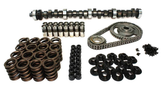 COMP Cams Camshaft Kit FF X4 256H showing four camshafts with precision-machined lobes for performance engines