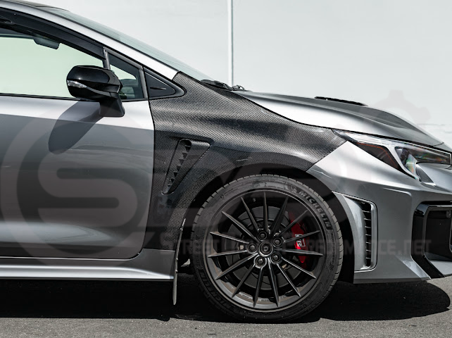 2023-UP GR COROLLA | FACTORY STYLE CARBON FIBER FRONT SIDE FENDERS WITH VENTS (PAIR)