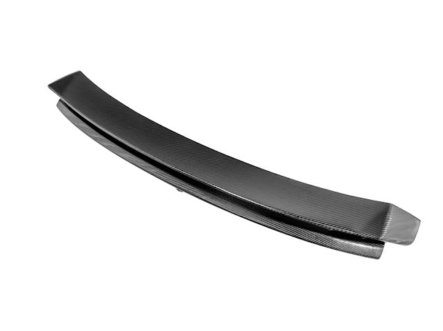 2024-Up Ford Mustang S650 | GT Style CARBON FIBER Rear Trunk Lid Wing & Spoiler Panel