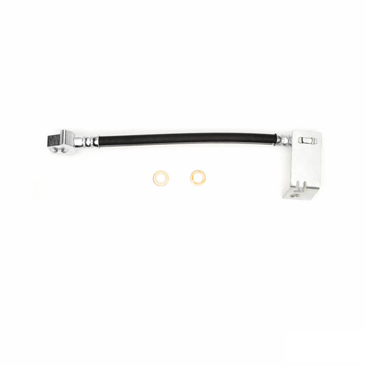 DFC brake line kit for Ford F-350 Super Duty 2WD rear-left brake hose, flexible metal brake line for reliable braking performance.