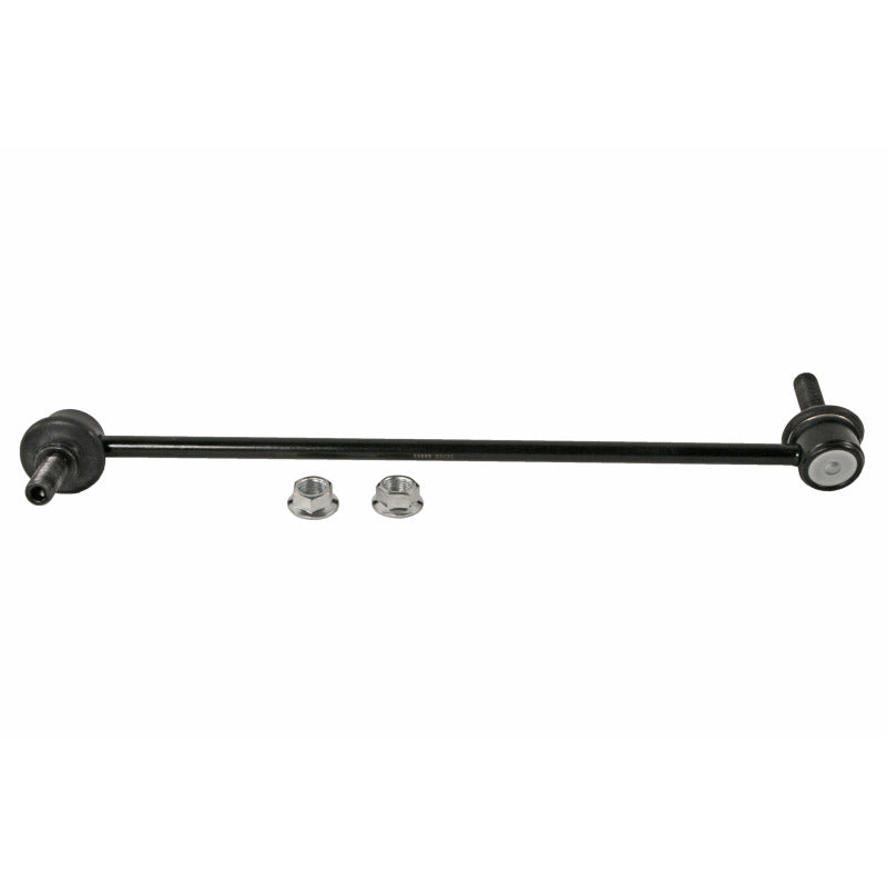 Moog front left sway bar endlink for Honda Ridgeline 2017-2022, showing the durable metal component with bushings.