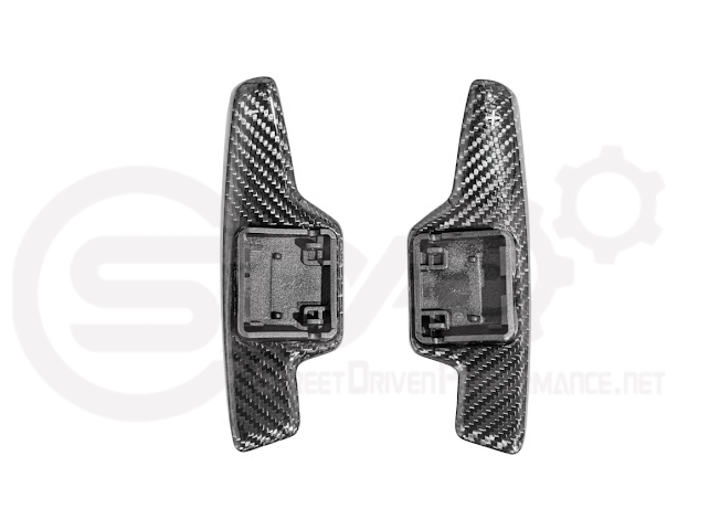 2020-Up Corvette C8 | CARBON FIBER Steering Wheel Paddle Shifters Replacement