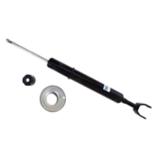 Bilstein B4 front shock absorber for 2008 Audi A6 Quattro, automotive shocks and struts, close-up of the black suspension component