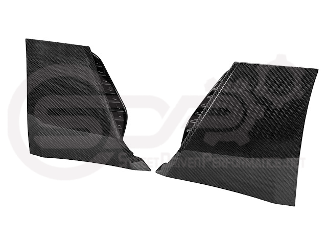 2022-Present Cadillac CT5-V Blackwing | CARBON FIBER Lower Side Fender Vent Trim Panel Replacement (Pair)