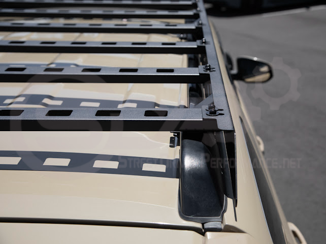 2010-2024 Toyota 4Runner | Carbon Steel Black Top Roof Rack Cargo Carrier
