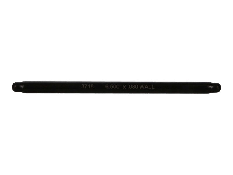 Set of eight Manley Performance chrome moly pushrods with 7.95-inch length and swedged ends, designed for engine performance.