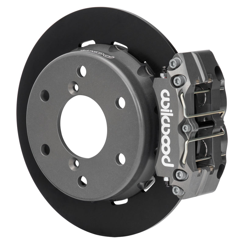 Wilwood 2024 Can Am Maverick rear race brake kit with anodized performance drill rotors, 11.60-inch size, for high-performance braking