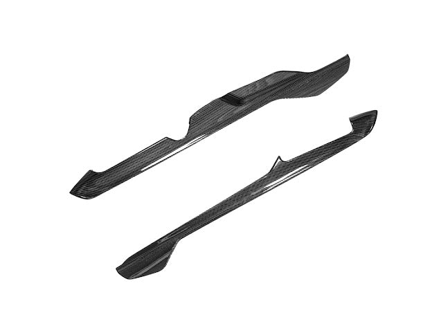 2020+ CORVETTE C8 | FACTORY STYLE CARBON FIBER CENTER CONSOLE SIDE PANEL TRIM VENT COVER