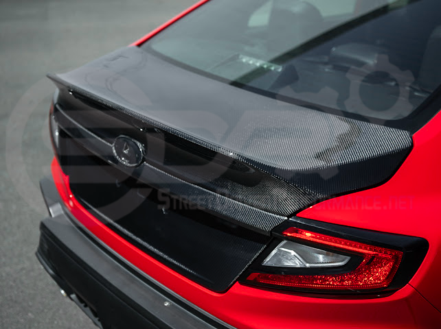 2022-Up Subaru WRX | JDM Style Carbon Fiber Rear Trunk w/ Integrated Spoiler Wing