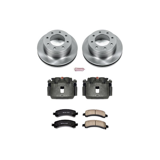 PowerStop OE brake calipers for GMC Savana 3500 rear Autospecialty kit with calipers and hardware, compatible 2014-2020.
