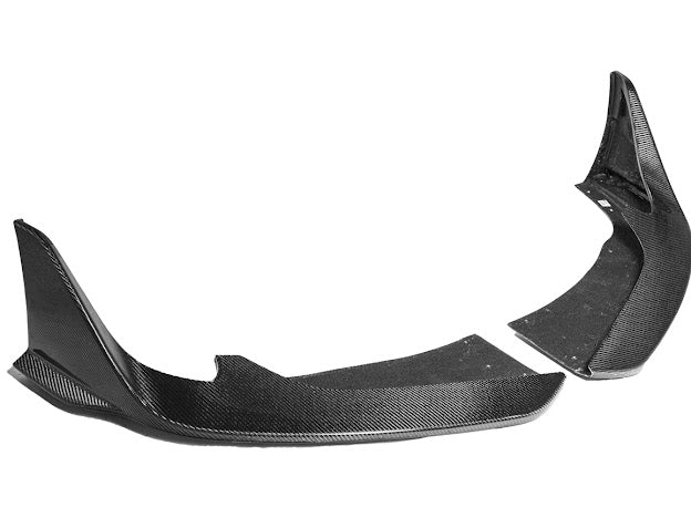 2020-UP TOYOTA SUPRA A91 | CARBON FIBER FRONT SPLITTER LIP GROUND EFFECTS (2 PEICE)