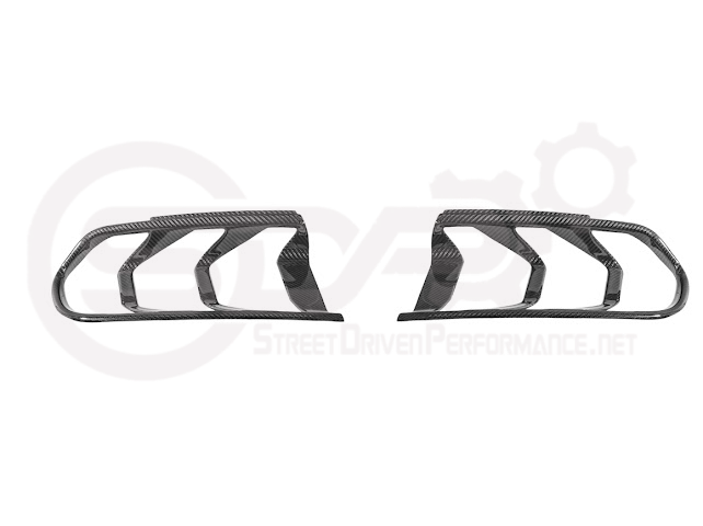 2015-17 FORD MUSTANG | REAR TAIL LIGHT TRIM BEZEL COVER PAIR