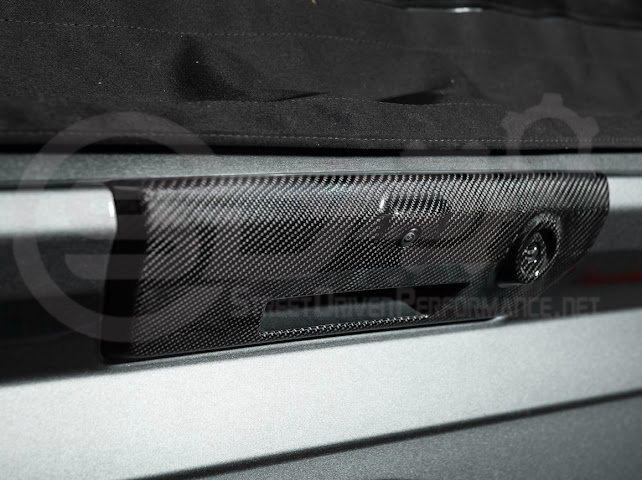 2021-UP FORD F-150 | FACTORY STYLE CARBON FIBER REAR TRUNK TAILGATE HANDLE ASSEMBLY COVER