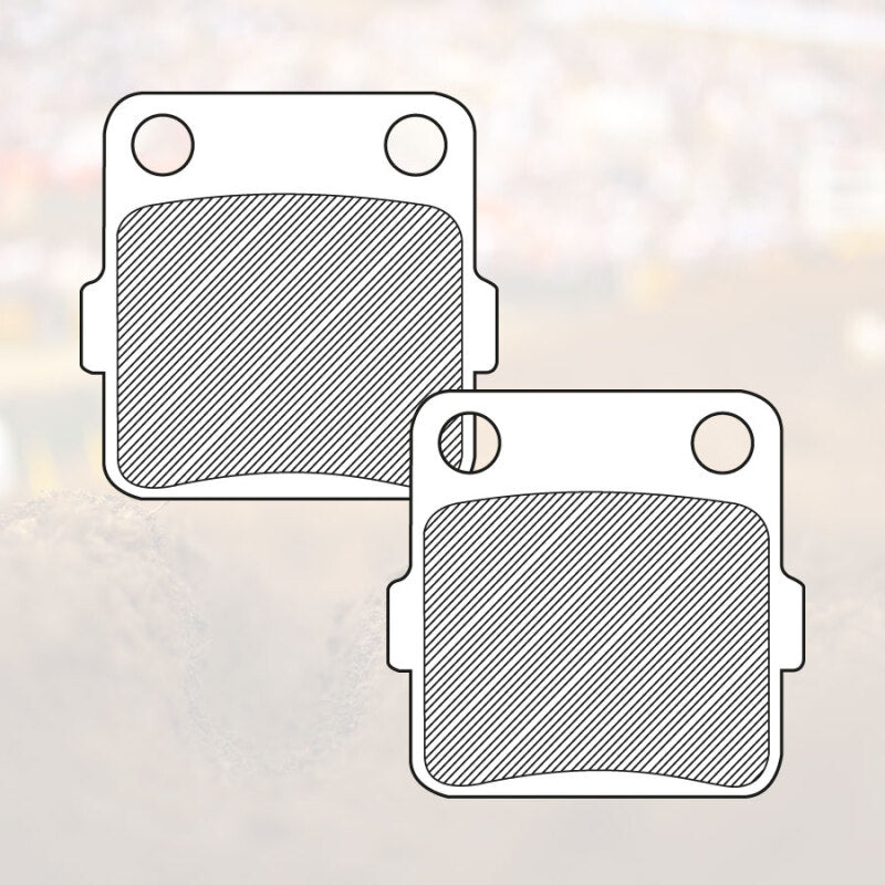 Renthal racing brake pads for Honda CR/CRF/TRX and Kawasaki KX/KFX, Yamaha front and rear, high-performance motorcycle brake pads