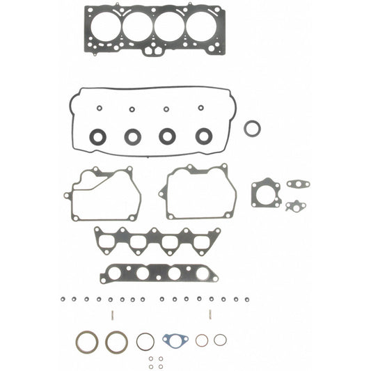 Fel-Pro Toyota Corolla HS 9955 PT PermaTorque engine cylinder head gasket set, showing multiple gaskets and sealing components.