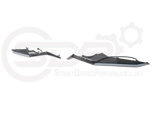 2023+ CHEVROLET CORVETTE C8 Z06 | SEQUENTIAL LED DRL LIGHT BAR BEZEL INSERT