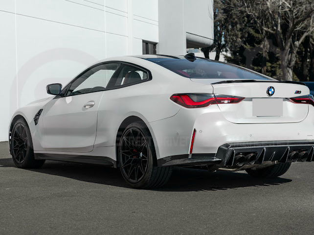 2021-PRESENT BMW G82/G83 M4 | 3D STYLE CARBON FIBER REPLACEMENT 3PCS REAR DIFFUSER APRON