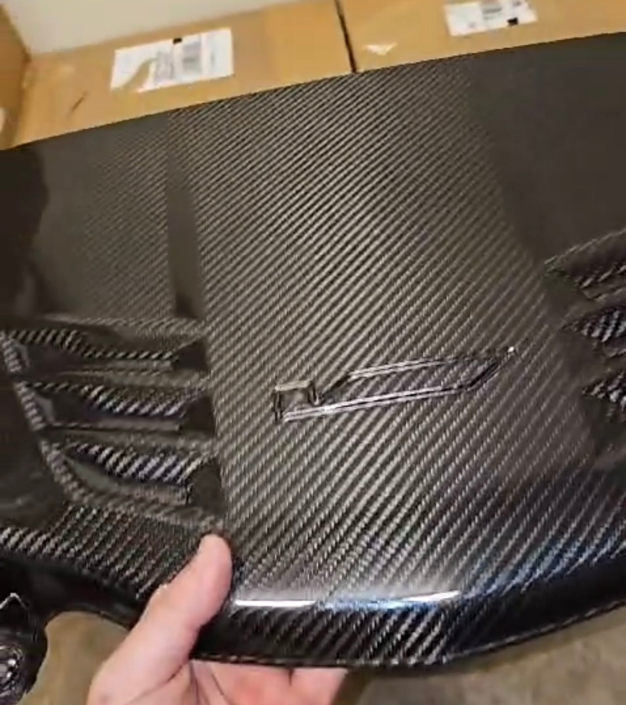2020+ Cadillac CT4-V & CT4-V Blackwing | Sedan Carbon Fiber SDP Engine Cover