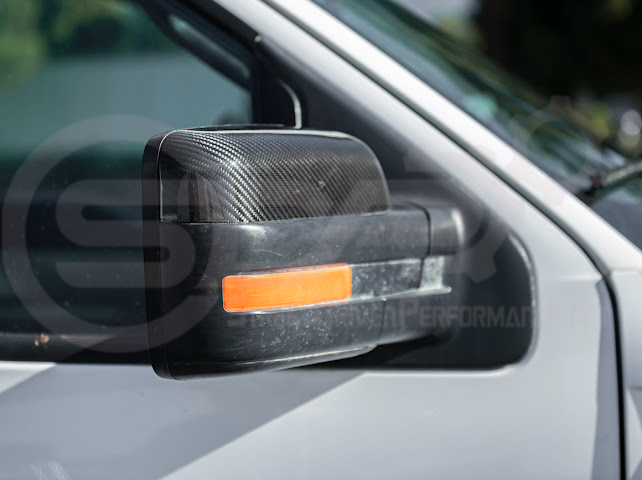 2009-2014 Ford F-150 Raptor SVT | Factory Style Carbon Fiber Mirror Covers Replacement