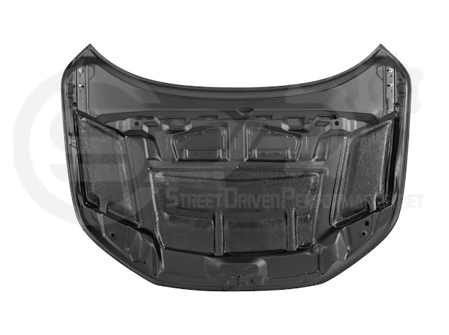 2023-UP HONDA CIVIC FL5 TYPE-R | JDM VARIS STYLE CARBON FIBER FRONT VENTED HOOD