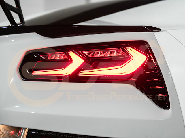 2014-2019 CORVETTE C7 SMOKE / CLEAR LENS REAR TAILLIGHT