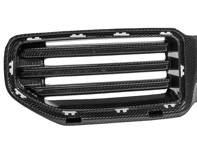 2023-Up BMW G87 M2 | Factory Style Carbon Fiber Front Upper Grille Replacement