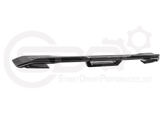 2024-UP FORD MUSTANG | DARKHORSE STYLE GLOSSY BLACK REAR TRUNK LID GURNEY FLAP WICKERBILL WING SPOILER