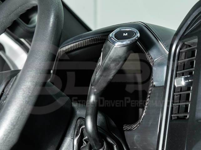 2021-UP FORD F-150 | FACTORY STYLE CARBON FIBER REAR AIR VENT & POWER OUTLET FACEPLATE COVER
