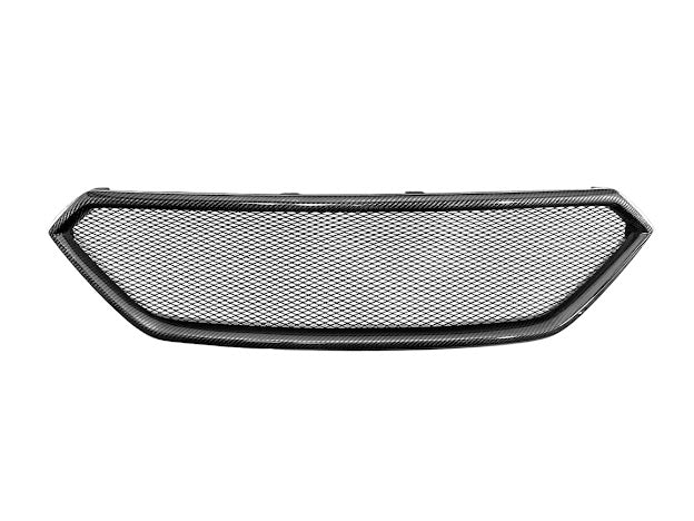 Street Driven Performance carbon fiber mesh grille vent for 2022-UP Subaru WRX, JDM competition sport style front replacement.