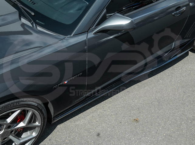 2010-2015 5TH GEN CAMARO PERFORMANCE TRACK PACKAGE SIDE SKIRTS ROCKER PANEL GROUND EFFECTS