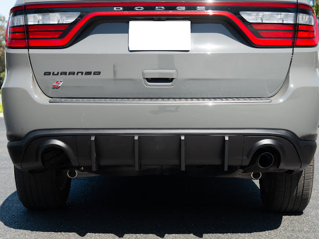 2014+DODGE DURANGO REAR BUMPER DUAL TIPS DIFFUSER
