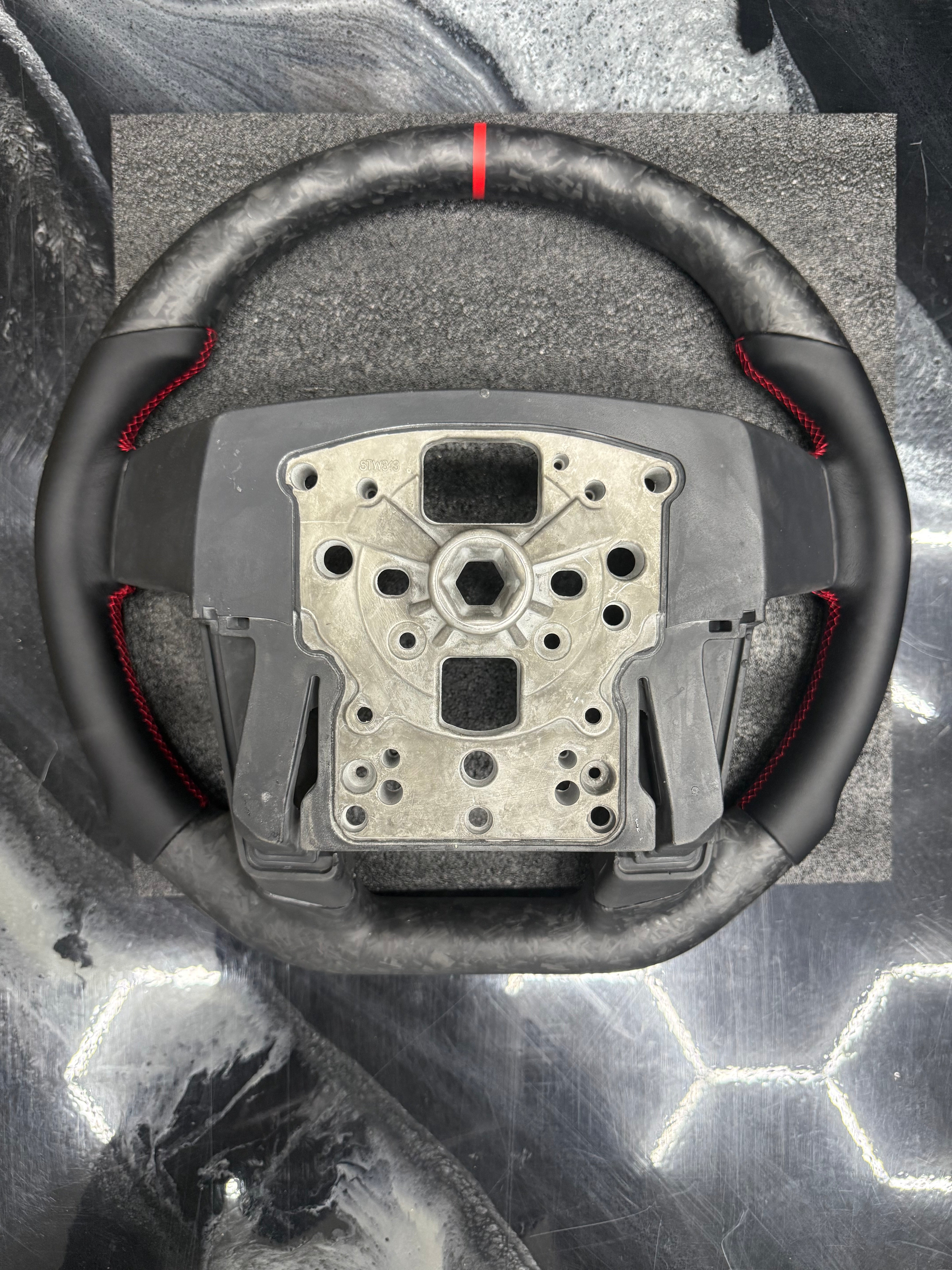 2010 - 2014 Ford F-150 & Gen 1 Raptor - Custom Forged Carbon Fiber Steering Wheel