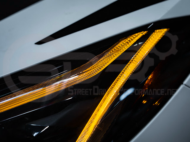 2020-Up Chevrolet Corvette C8 | Custom DRL Conversion Front Headlight Module Set Pair (Amber, Blue, Green, or Red)