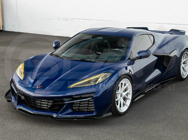 2023-UP CHEVROLET CORVETTE C8 Z06 & E-RAY | SDP PERFORMANCE TRACK STYLE SIDE SKIRTS ROCKER PANEL GROUND EFFECTS