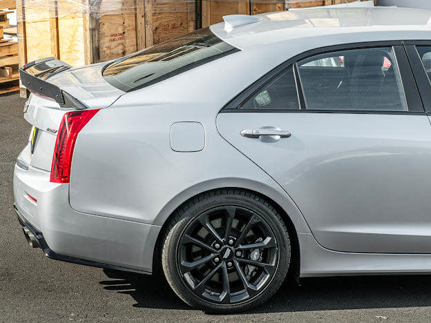 2016-2019 Cadillac ATS-V Sedan  | Wickerbill Trunk Spoiler Wing Carbon Fiber