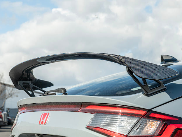 2023-UP HONDA CIVIC FL5 TYPE-R | JDM FACTORY STYLE CARBON FIBER REAR HIGH WING SPOILER